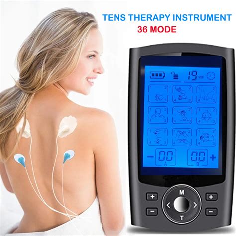 Tens Muscle Stimulator 36 Mode Electric EMS Acupuncture Body Massage