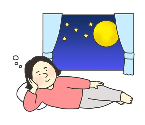 夜更かし イラストや