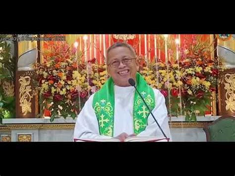 Fr Ciano Ubod Misa September 06 2022 Today S Gospel YouTube