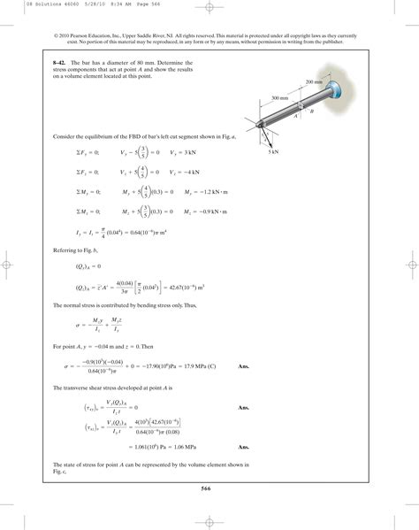 Ch08 10 Combined Loads Transformations PDF