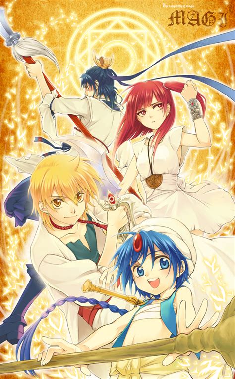 Magi The Labyrinth Of Magic The Labyrinth Of Magic Magi Ohtaka