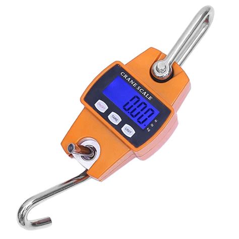 300kg Mini Handle Digital Scale Industrial Crane Scale Portable LCD