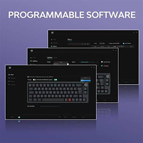EPOMAKER TH66 Pro ISO UK Layout 65 Hot Swappable RGB 2 4Ghz Bluetooth 5 0 Wired Mechanical