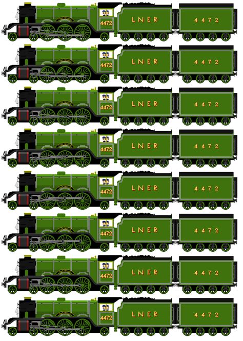 The Flying Scotsman LNER Paint (Sprite Sheet) by JamesFan1991 on DeviantArt