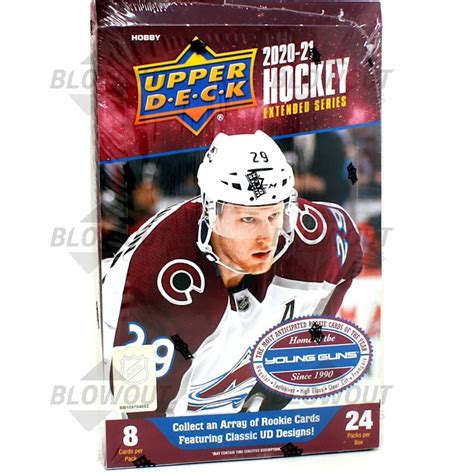 2020 21 Upper Deck Extended Series Hockey Hobby Box