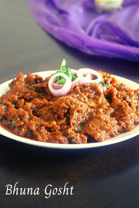 Bhuna Gosht Mutton Bhuna Masala Yummy Indian Kitchen