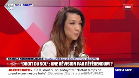 Sabrina Agresti Roubache Sur La Fin Du Droit Du Sol Mayotte Nous