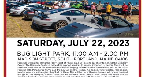 Porsches In The Park - South Portland, Maine - Northeast Region, Porsche Club of America