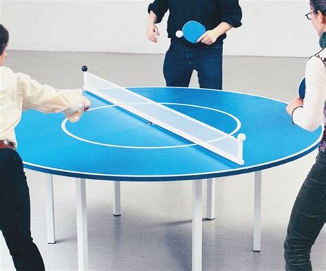 Round Ping Pong Table