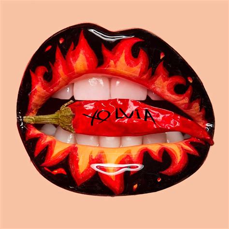 Flame Flames Fire Lips Mouth Drawing Draw