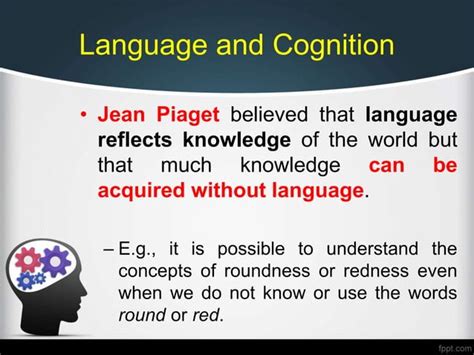 Thinking Language And Intelligence Ppt