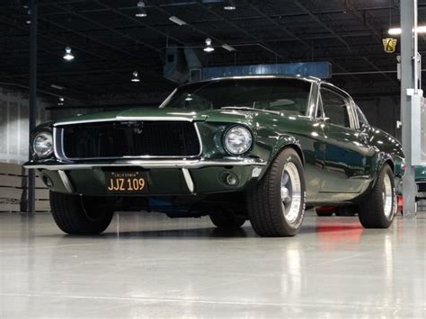 1968 Ford Mustang Bullitt 390 Fastback Green Cars Classic Wallpapers Hd Desktop And