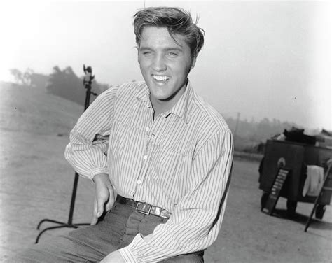 Elvis Presley On The Set Of His Film Photograph By Michael Ochs