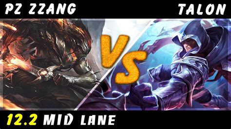 Pz Zzang Yasuo Vs Talon MID Patch 12 2 Yasuo Gameplay YouTube