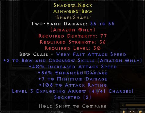 Iso Rare Ashwood Bow Gothic Bow Level Lld Topic D Jsp