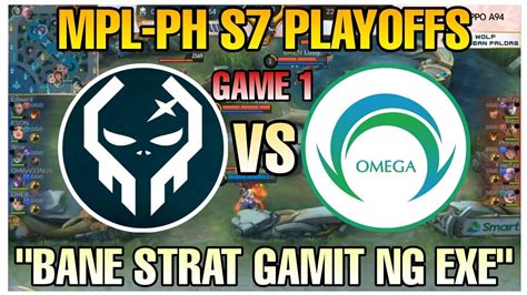 Exe Vs Omg Game Mpl Ph S Playoffs Execration Vs Omega Esports