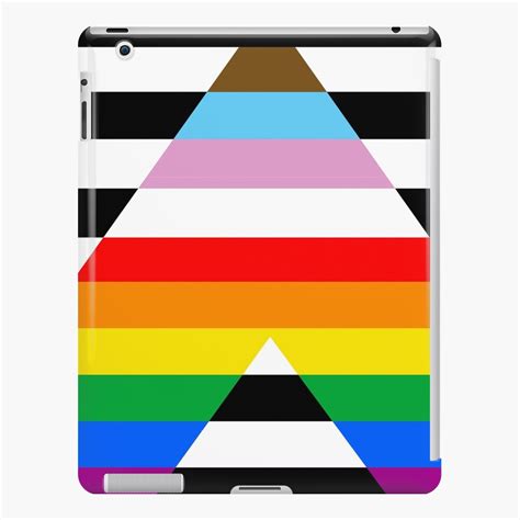 Lgbtq Ally Progress Pride Flag Ipad Case And Skin By Identipride Redbubble