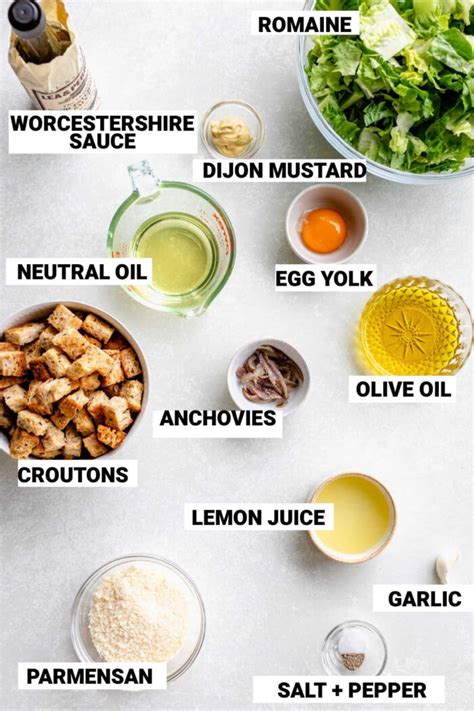 Homemade Caesar Salad Dressing Healthy Seasonal Recipes