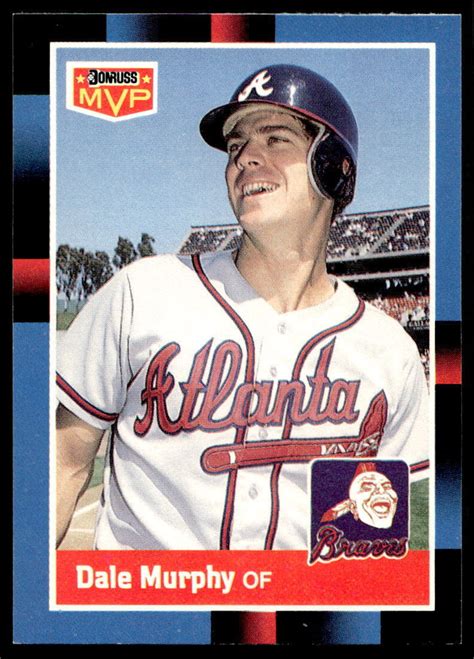 Donruss Bc Dale Murphy Atlanta Braves Baseball Card Ebay