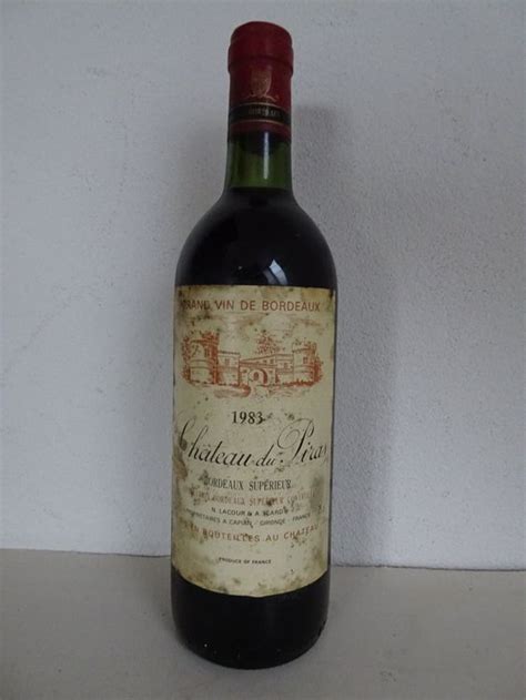 Chateau Du Piras 1983 Bordeaux Superieur Kaufen Auf Ricardo