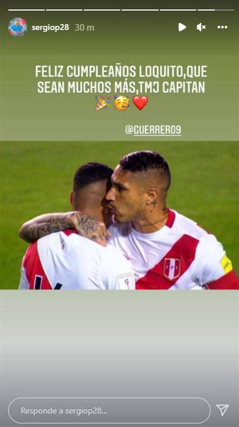 Paolo Guerrero Cumplea Os Delantero Recibi Emotivos Saludos Por Sus