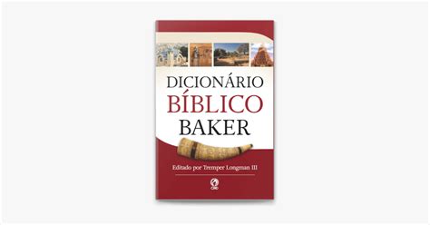 Dicion Rio B Blico Baker On Apple Books