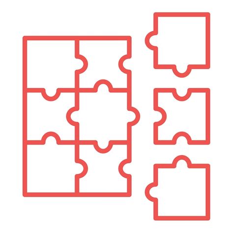 Premium Vector Puzzle Icon