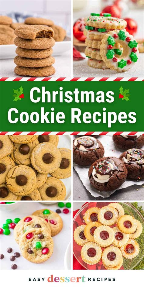 Easy Christmas Cookies to Make this Holiday Season - Easy Dessert Recipes