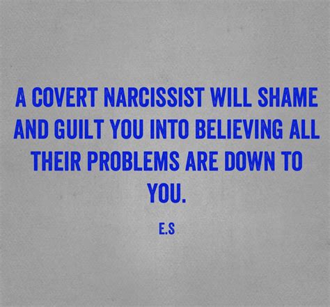 The Covert Narcissist.