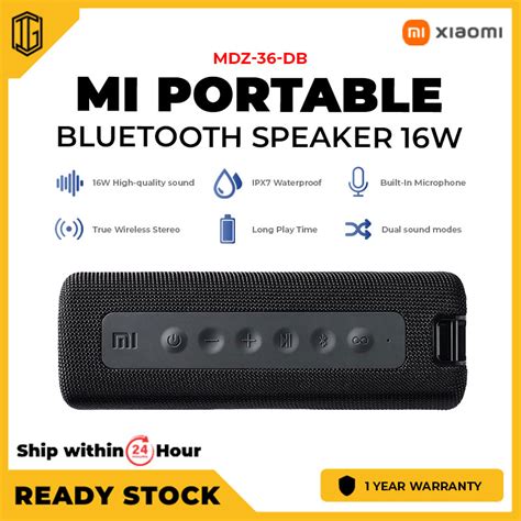 XIAOMI MDZ-36-DB MI Portable Bluetooth Speaker 16W High Quality Sound ...