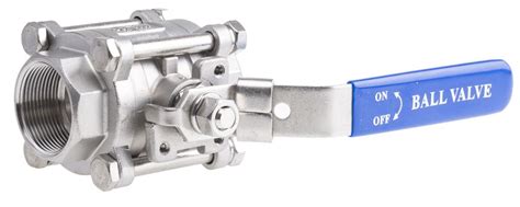 RS PRO Stainless Steel High Pressure Ball Valve 1 1 2 In 2 Way RS