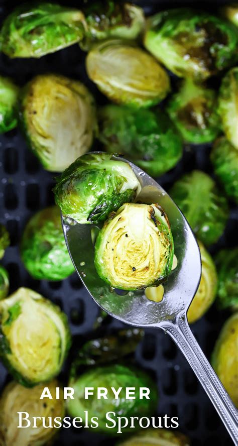 Air Fryer Honey Balsamic Brussels Sprouts Simply Made Recipes