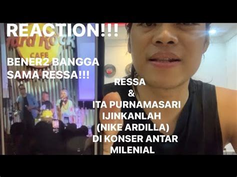 Ressa Ita Purnamasari Nyanyi Lagu Ijinkanlah Nike Ardilla Bikin