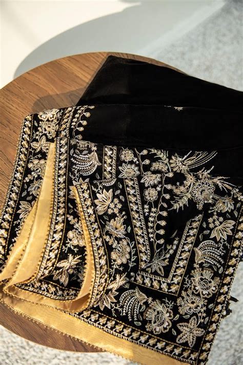 Designer Velvet Shawl Black Velvet Shawl Shawl Embroidered