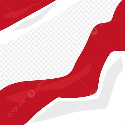 Indonesia Flag Clipart Vector Red White Flag Indonesia Flag