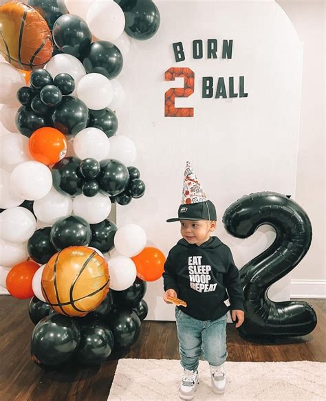 Basketball Themed Birthday Party Year Old Birthday Party Basketball