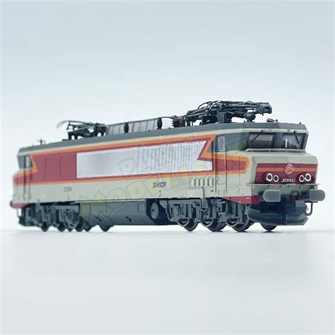 N Locomotive électrique CC 21004 livrée Arzens SNCF Ep IV DCC