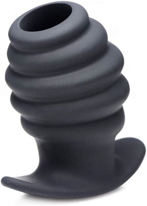 Hive Ass Tunnel Silicone Ribbed Hollow Anal Plug Large Amazon Fr