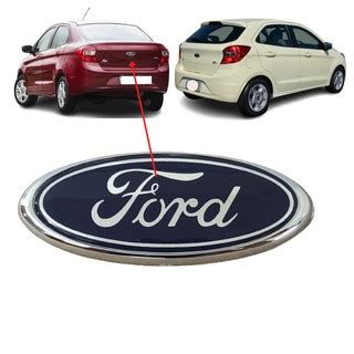 Emblema Logo Porta Mala Ford Ka Hatch Sedan Novo