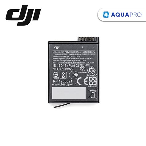 Dji Osmo Action 4 3 Extreme Battery ประกันศูนย์ Aquapro