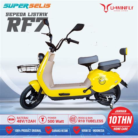 Jual Sepeda Listrik Uwinfly RF7 Redfish RF 7 Electric Bike Garansi