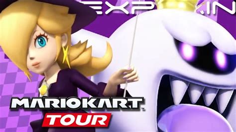 Mario Kart Tour Halloween Tour Trailer Lm King Boo Rosalina