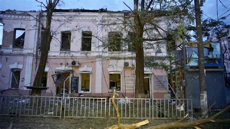 Destruction In Dnipro City As Result Of Russian Missile Strike