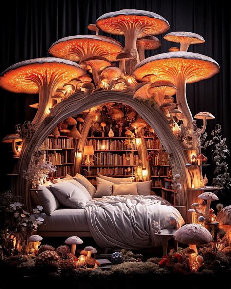 Mushroom Themed Bedroom Decor Ideas Fantasy Rooms Cute Bedroom Decor Fantasy Bedroom