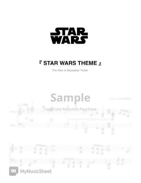 John Williams Star Wars Theme Rise Of Skywalker Variation Trailer