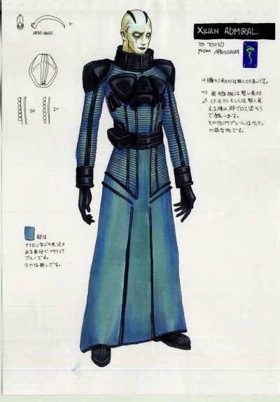 Xilien Costume Concept Art For Godzilla Final Wars Tumbex