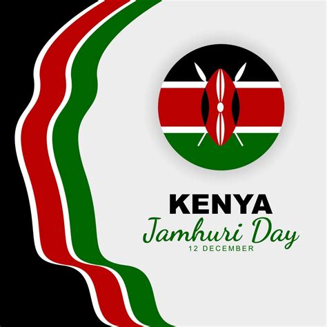Kenya Jamhuri day is celebrated every year on 12 December. Greeting