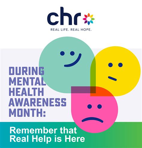 May Is Mental Health Awareness Month Chr