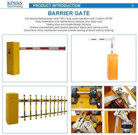 Car Parking Lot Boom Barrier Gate System - Buy Parking Lot Barriers,Car ...