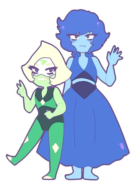 Steven Universe Peridot And Lapis By Hashiero On Deviantart